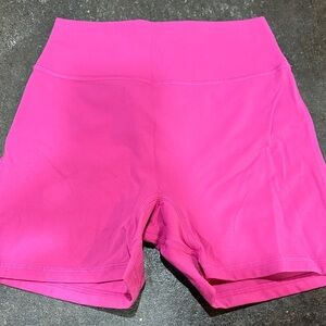 Buffbunny Pink High-Waisted Shorts